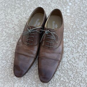 Brown Leather Men's Dress Shoes